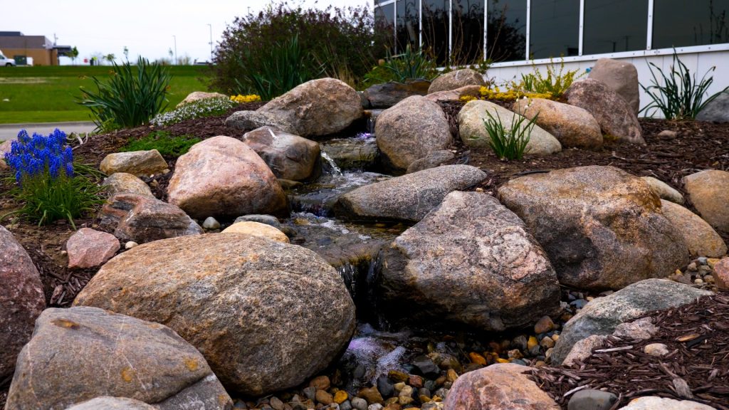 Canoyer Garden Center Grimes display pond